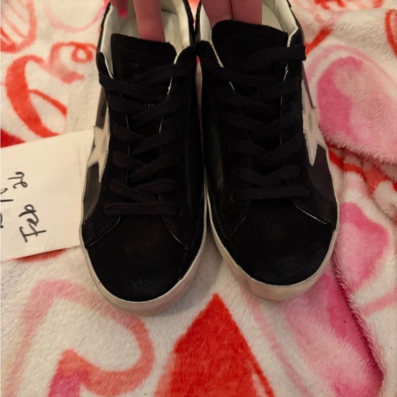 Golden Goose Glitter Black Sneakers - Picture 3 of 5